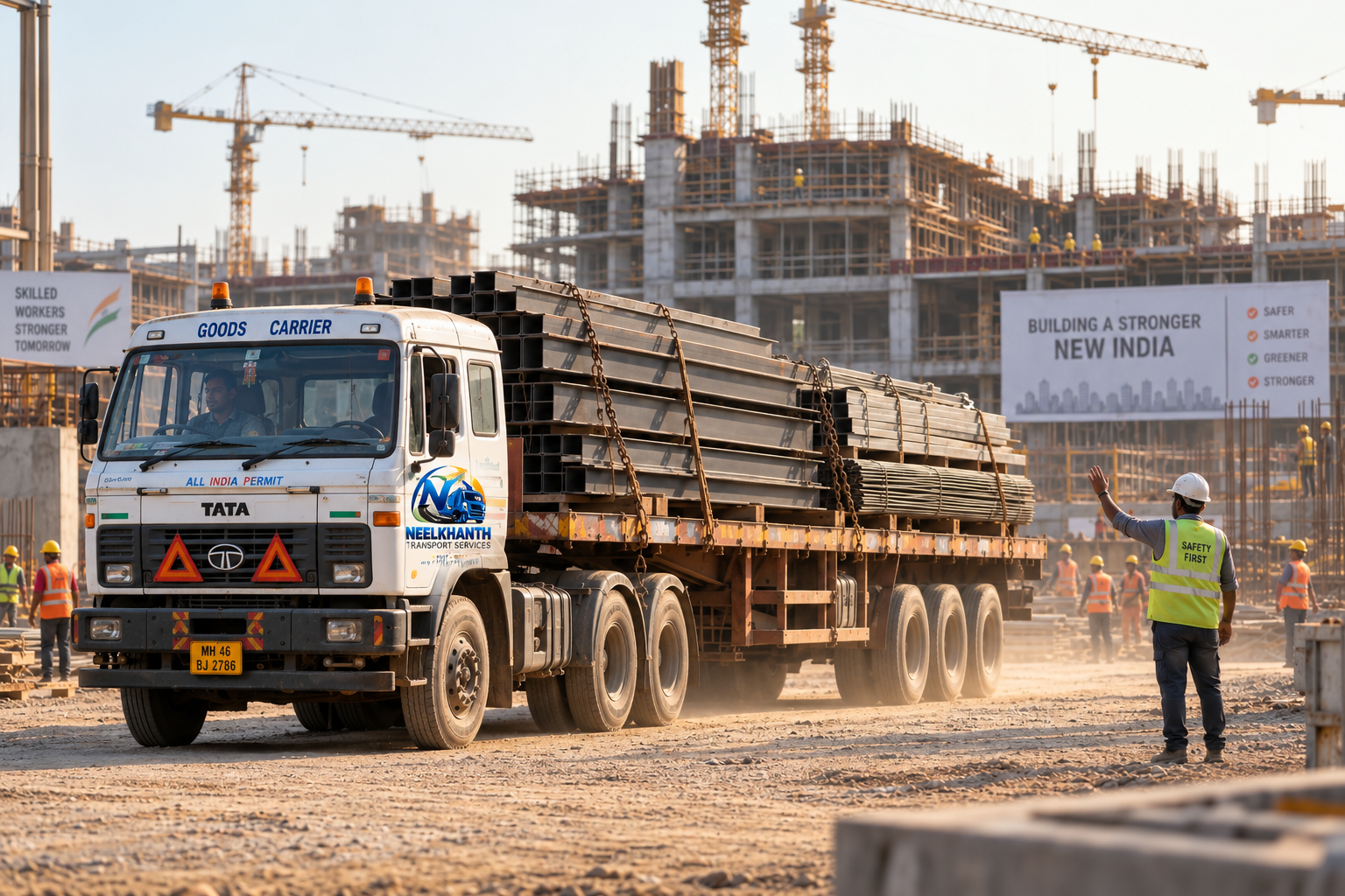 Construction Logistics - Neelkanth Transport Services